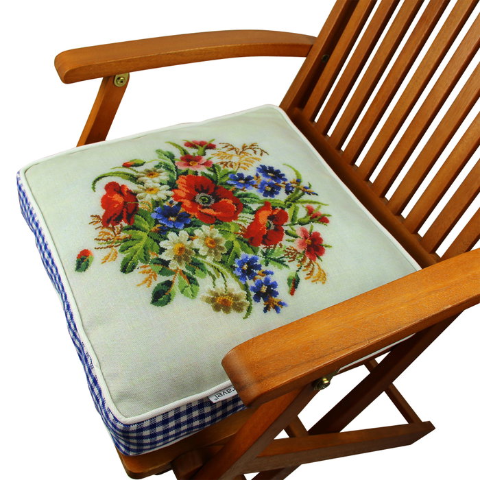 Aberto Design Cojín Lujoso YM1071, 50% Algodón/50% Poliéster, 42x42 cm, Suave y Cómodo para Decoración del Hogar